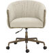 Olma Meg Taupe / Santa Cruz Oatmeal Office Chair